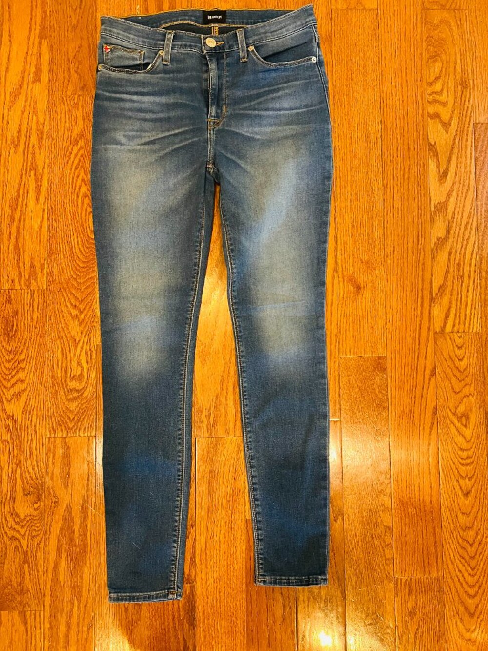 Hudson Midrise Anlke Natalie Super Skinny Jeans Size 28
